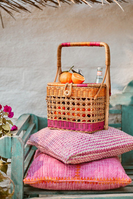 Mischa Indoor/Outdoor Pillow | Anthropologie (US)