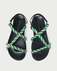 Ozzy Green/Cream Sport Sandal | Loeffler Randall