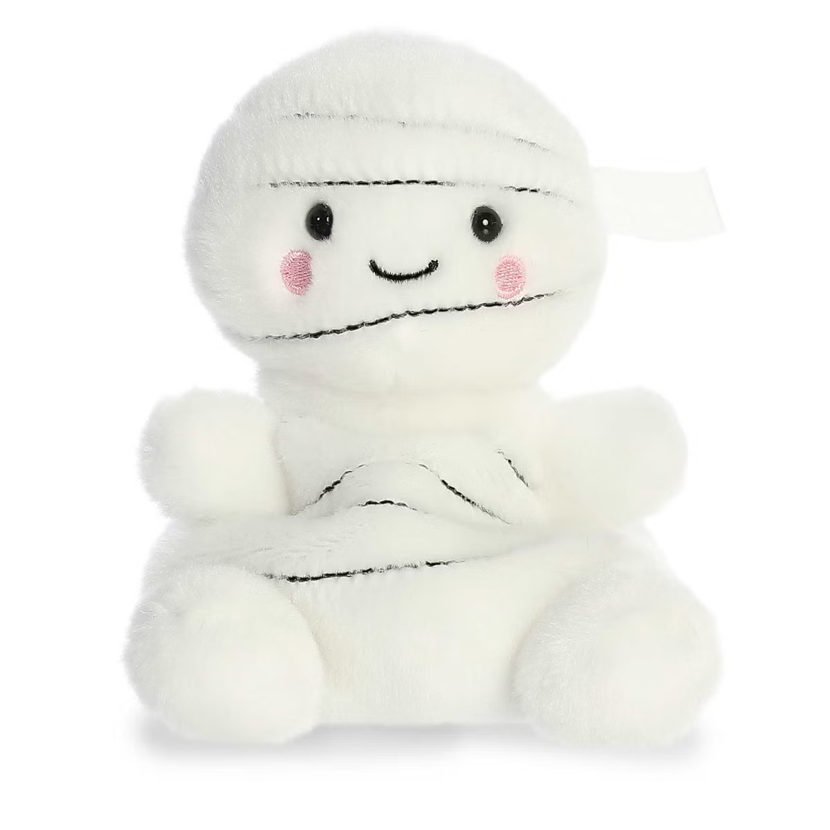 Aurora Mini Brendan Mummy Palm Pals Spooky Stuffed Animal White 4.5" | Target