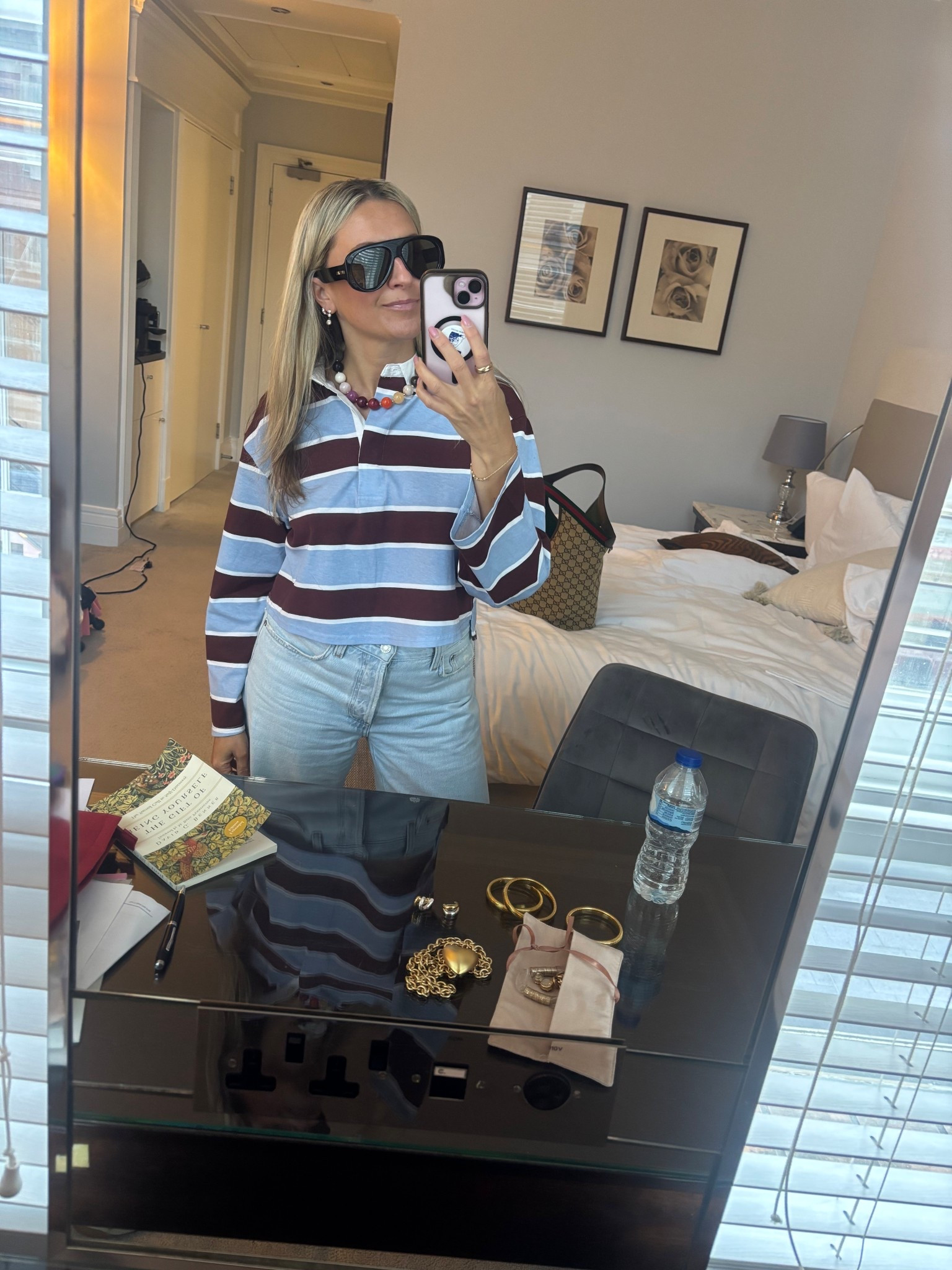 spring outfits 2026 
Affordable cute top perfect for travel and LOVE these jeans 

#LTKTravel #LTKdayinmylife #LTKootd