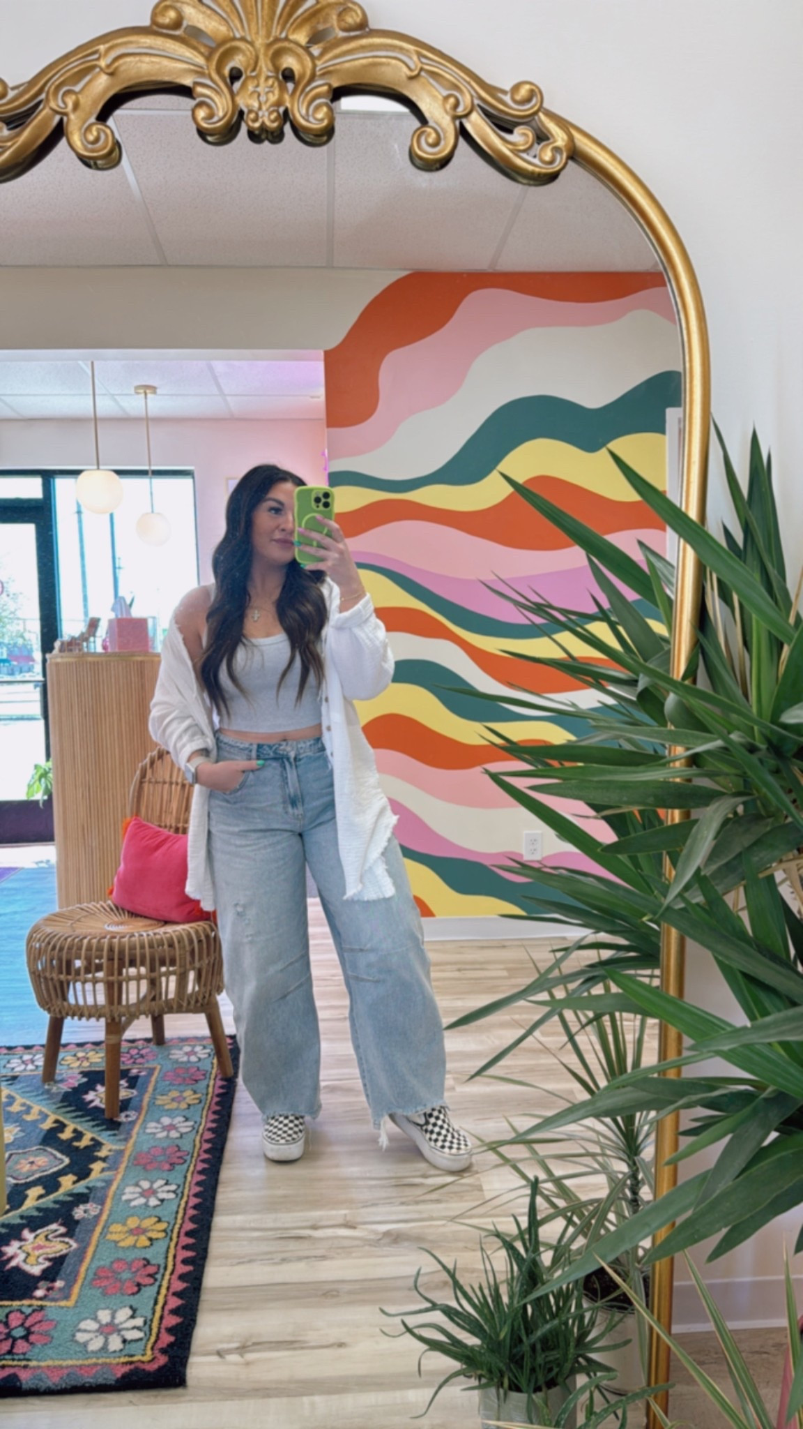 Swim cover | M
top | M
jeans | 29 
barrel jeans | oversized | oversized out fit | buckle | buckle jeans | spring outfit | summer outfit 

#LTKMidsize #LTKStyleTip #LTKSeasonal