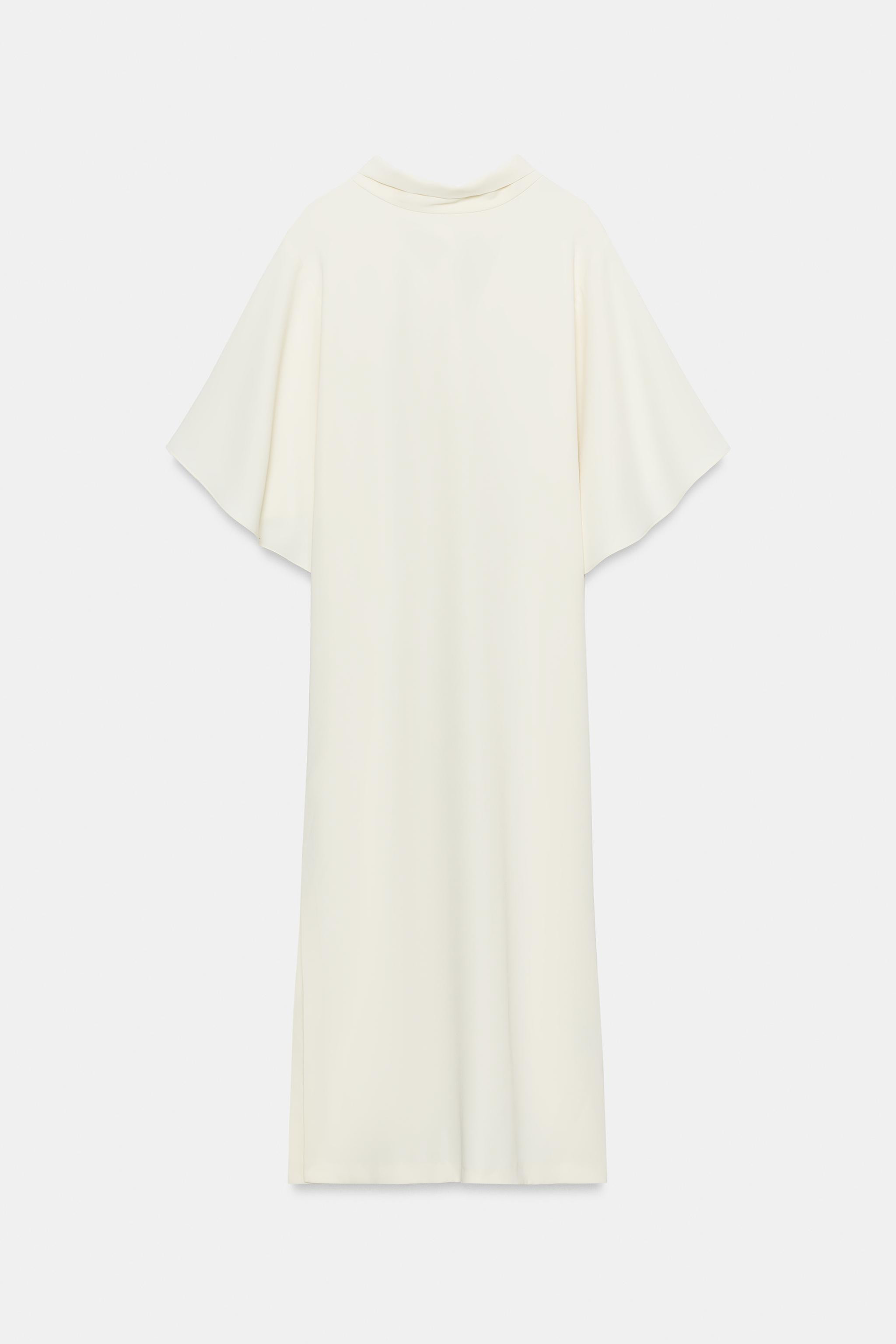 ZW COLLECTION FLOWY MIDI DRESS | Zara US