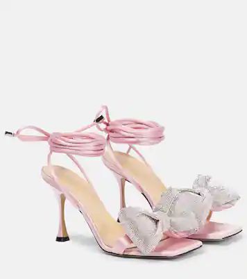 Nicole embellished satin sandals | Mytheresa (US/CA)