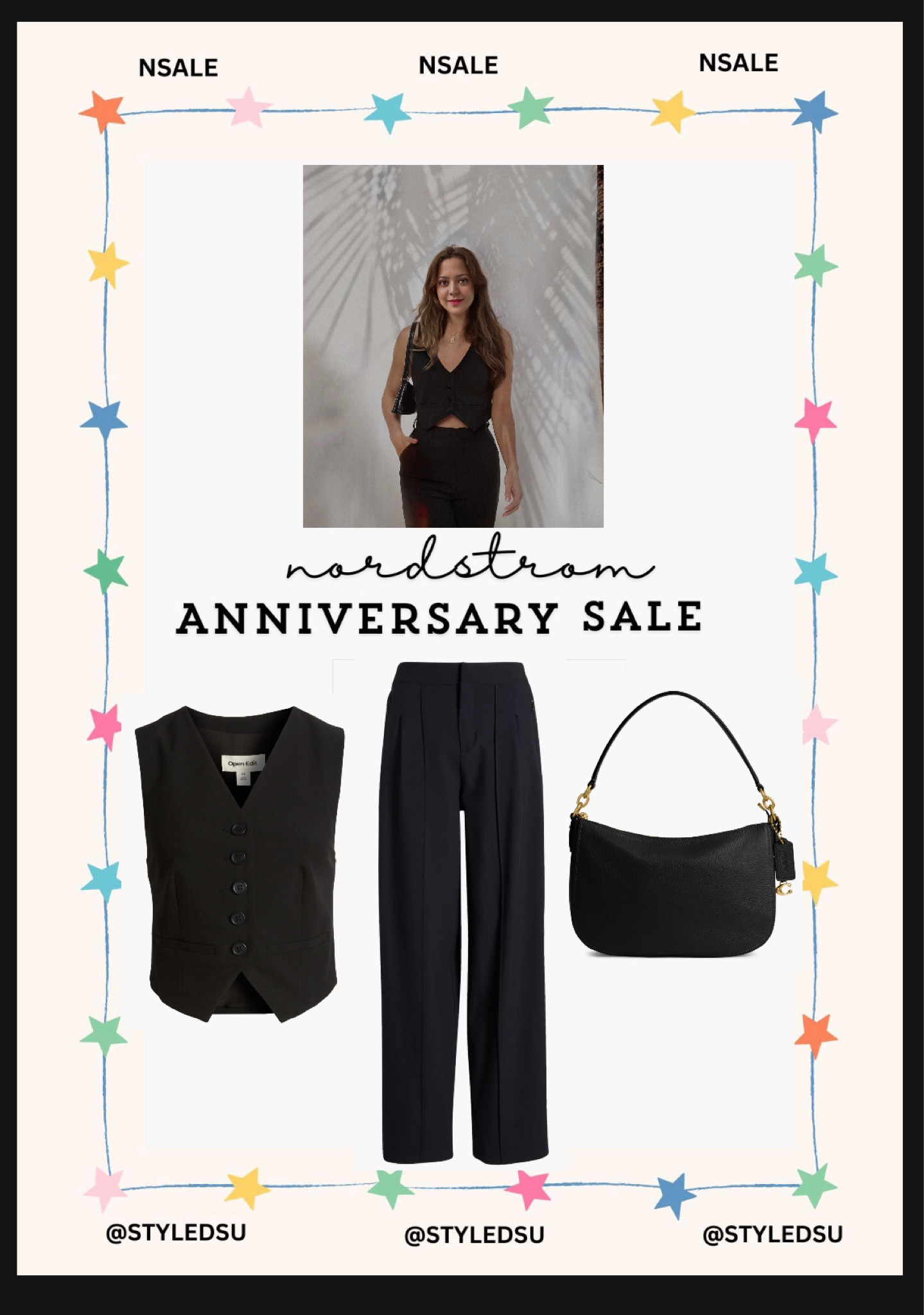Nsale.
NSALE. NSALE WORKWEAR. 
Black vest. Black bag. 
Black pants. Black trousers.
Chelsea Pebbled Leather Top Handle Bag
COACH .

Tailored Vest
Open Edit 

Impress High Waist Pants
Zella. 

NSALE. 
Nsale. 
nsale. 
Nordstrom anniversary sale. 
NSALE 2024. 
Nsale 2024. 
nsale 2024. 
#boots #jeans #jeansjacket #workwear #officook #officewear #officeoutfut #summerdress #weddingguest #weddingguestdress #bridesmaid #bridesmaidsdress #brudesmaidsgifts #newborn #baby #babyshower #babyshowergift #mothersday #fathersday #fallfashion #organization #nursery #sunglasses #newborn #giftfornewborns  #pantry #bathroom #giftforgrandma

Nordstrom Anniversary Sale, 
#Sale, #NSALE2024 , #NordySale
#NordstromAnniversarySalePicks #NordstromAnniversarySale, #NSale, #NordstromAnniversarySale2024 , 
#NSaleBasics, #SummerCapsule #Wardrobe, #SummerCapsule,
#CapsuleWardrobeSummer, #SummerBasics, #SummerEssentials, #SummerFashion, #SummerStaples
#Fallessentials, #fallstaples , #fallfashion , #fallbasics 
#LTKsalealert
Workwear. Nsale workswear. 


#LTKxNSale #LTKSummerSales #LTKWorkwear