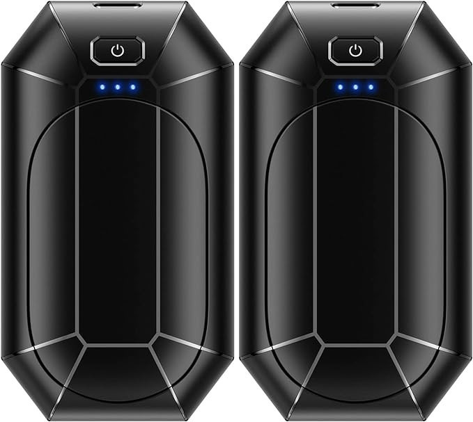 Hand Warmers Rechargeable, Dnaleao 2 Pack 4000mAh Electric Portable Pocket Heater, Heat Therapy G... | Amazon (US)