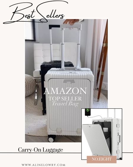 Top Eight of this week! My favorite Amazon carry on is back in stock . Mine is the 20 inches in size / carry on size