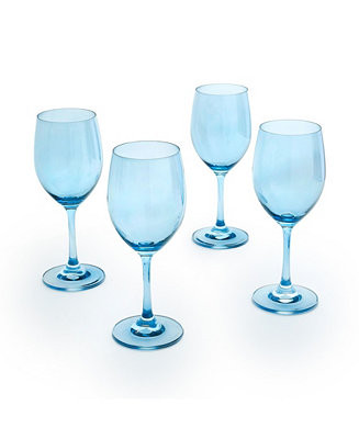 Godinger Veneto White Wine Glasses, Set of 4 - Macy's | Macy's
