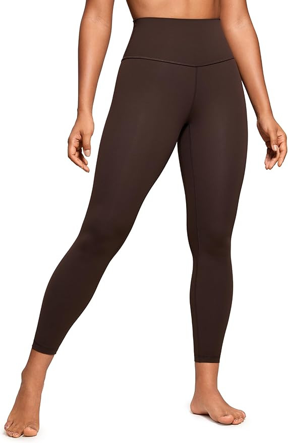 CRZ YOGA Brushed Naked Feeling Workout Leggings 25" Yoga Pants | Amazon (US)