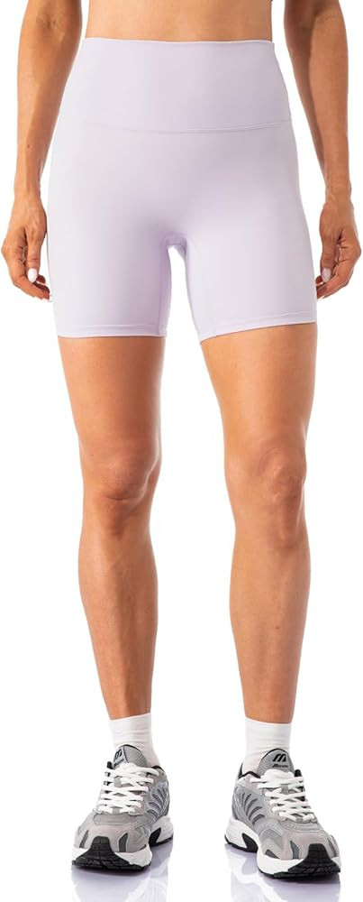 Lavento Women's All Day Soft Yoga Shorts 4"/ 6" - Workout Gym Running Active Biker Short for Woma... | Amazon (US)