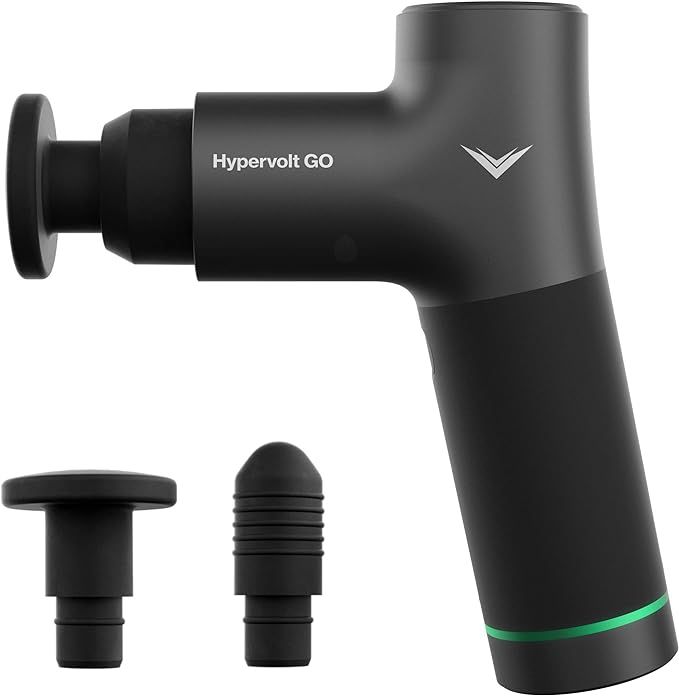 Hyperice Hypervolt GO - Deep Tissue Percussion Massage Gun - Take Pain Relief and Sore Muscle Rec... | Amazon (US)