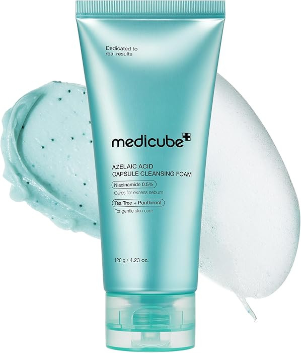 medicube Facial Cleanser Azelaic Acid Capsule Foam Cleanser | Soothing Daily Cleansing Foam For T... | Amazon (US)