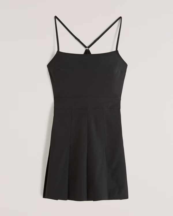 Women's Pleated Skirt Traveler Mini Dress | Women's New Arrivals | Abercrombie.com | Abercrombie & Fitch (US)