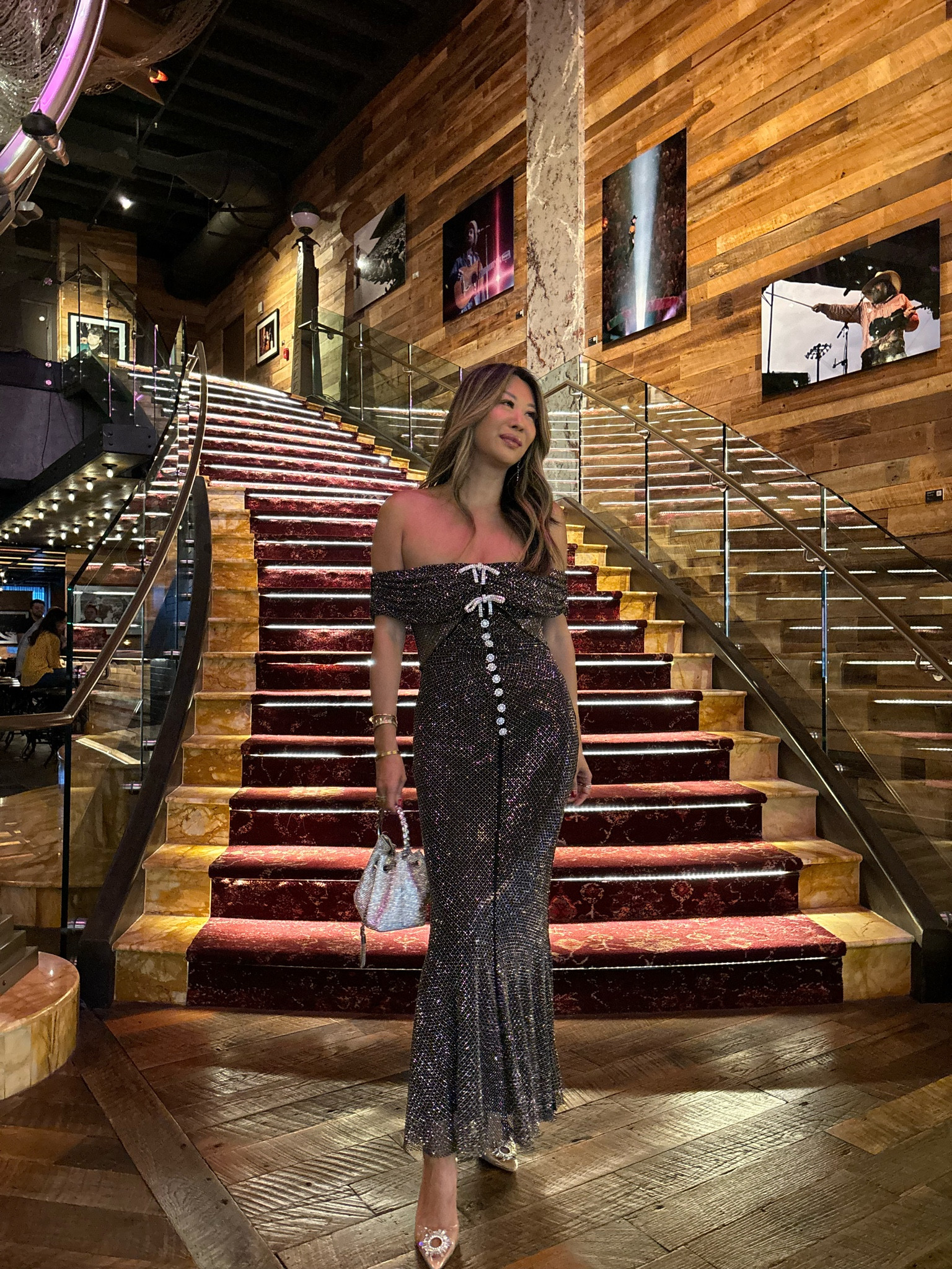 Crystal wedding guest dress, best wedding guest dress, self portrait dress, size 4, maxi black tie dress, Amazon Crystal bag, Amazon Crystal heel shoes, Amazon finds, 

#LTKstyletip #LTKHoliday #LTKwedding