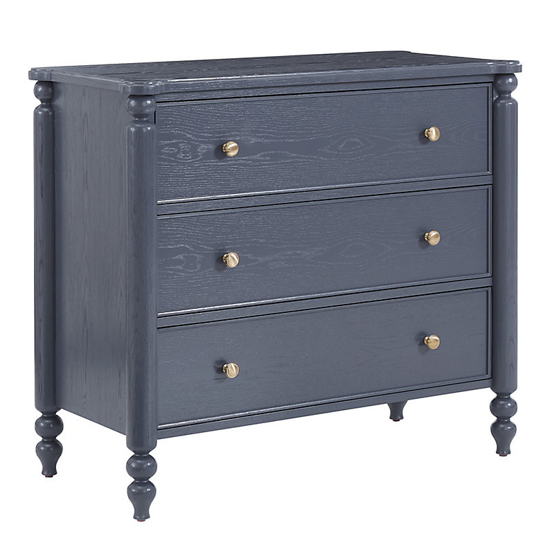 Dover 3-Drawer Chest - Navy - Ballard Designs | Ballard Designs, Inc.