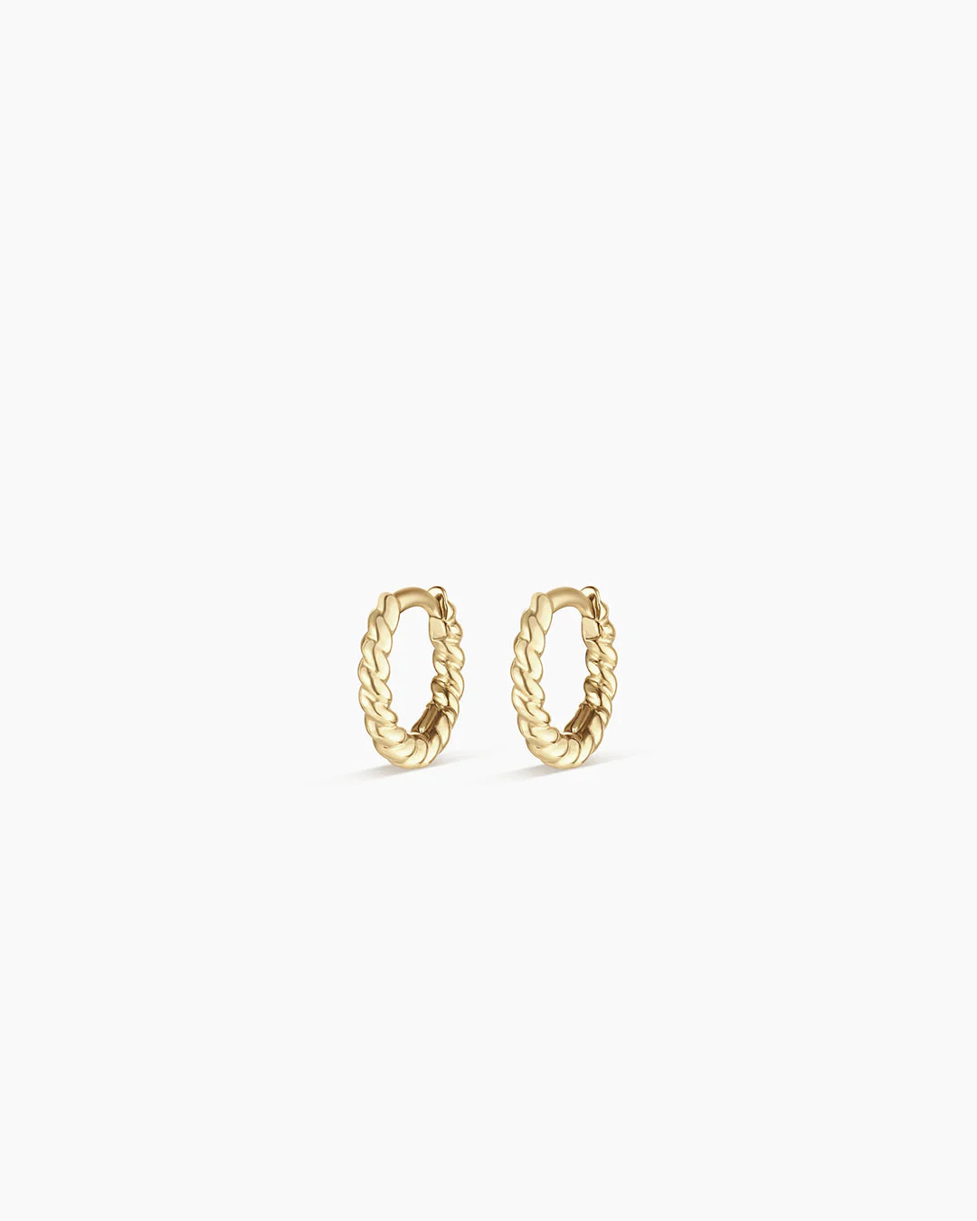 14k Gold Crew Huggies 8mm | gorjana