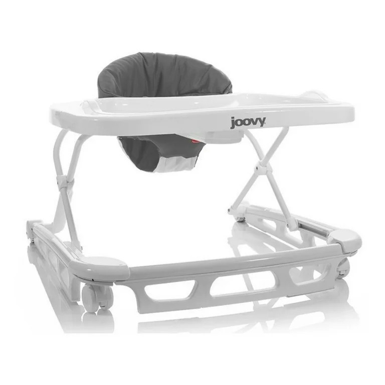Joovy Spoon Baby Walker with Dishwasher Safe Tray Insert, Charcoal | Walmart (US)