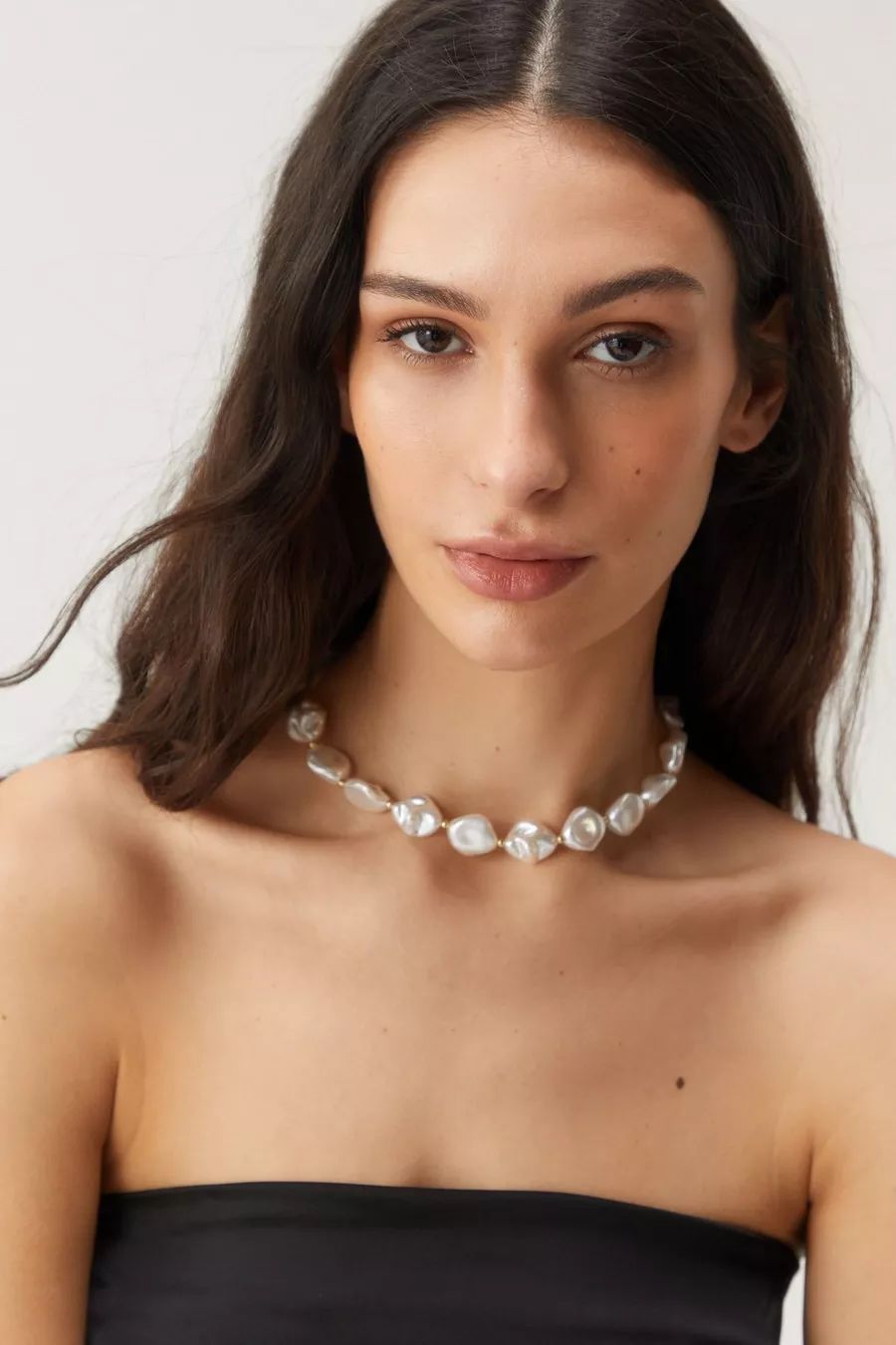 Chunky Pearl Necklace | Nasty Gal US