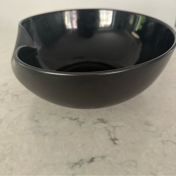 Tiffany Thumbprint Bowl by Elsa Peretti black ceramic | Poshmark