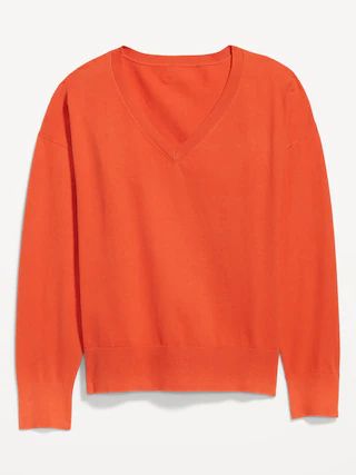 SoSoft Lite Loose V-Neck Sweater | Old Navy (US)