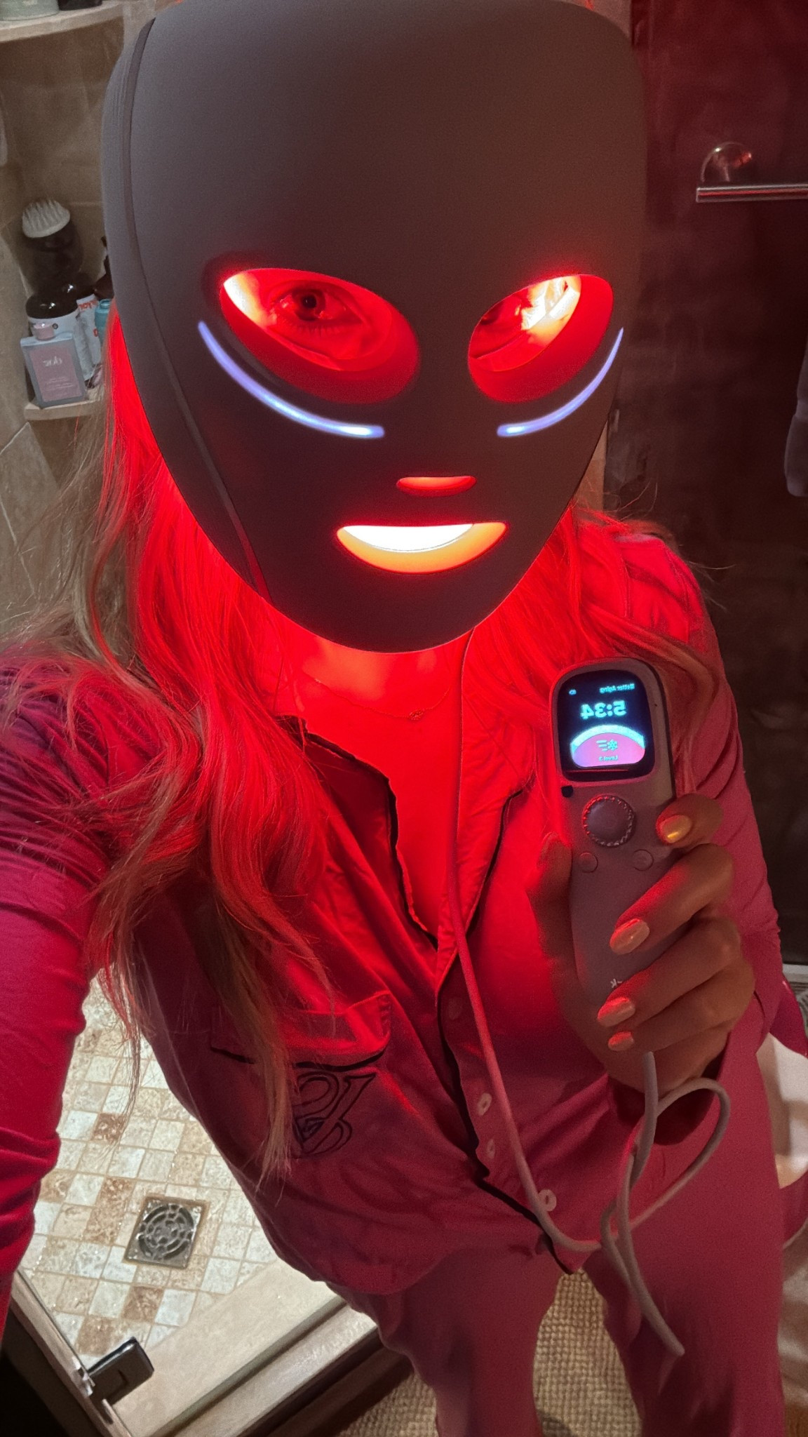 6 min Self Care Red Light Mask! This has been a game changer in my skincare routine in 1/3 of the time! Shark CryoGlow Red & Blue Infrared iQ LED Face Mask & Undereye Cooling anti-aging wrinkles and fine lines acne skin clearing glowing 

#LTKWedding #LTKBeauty #LTKTravel