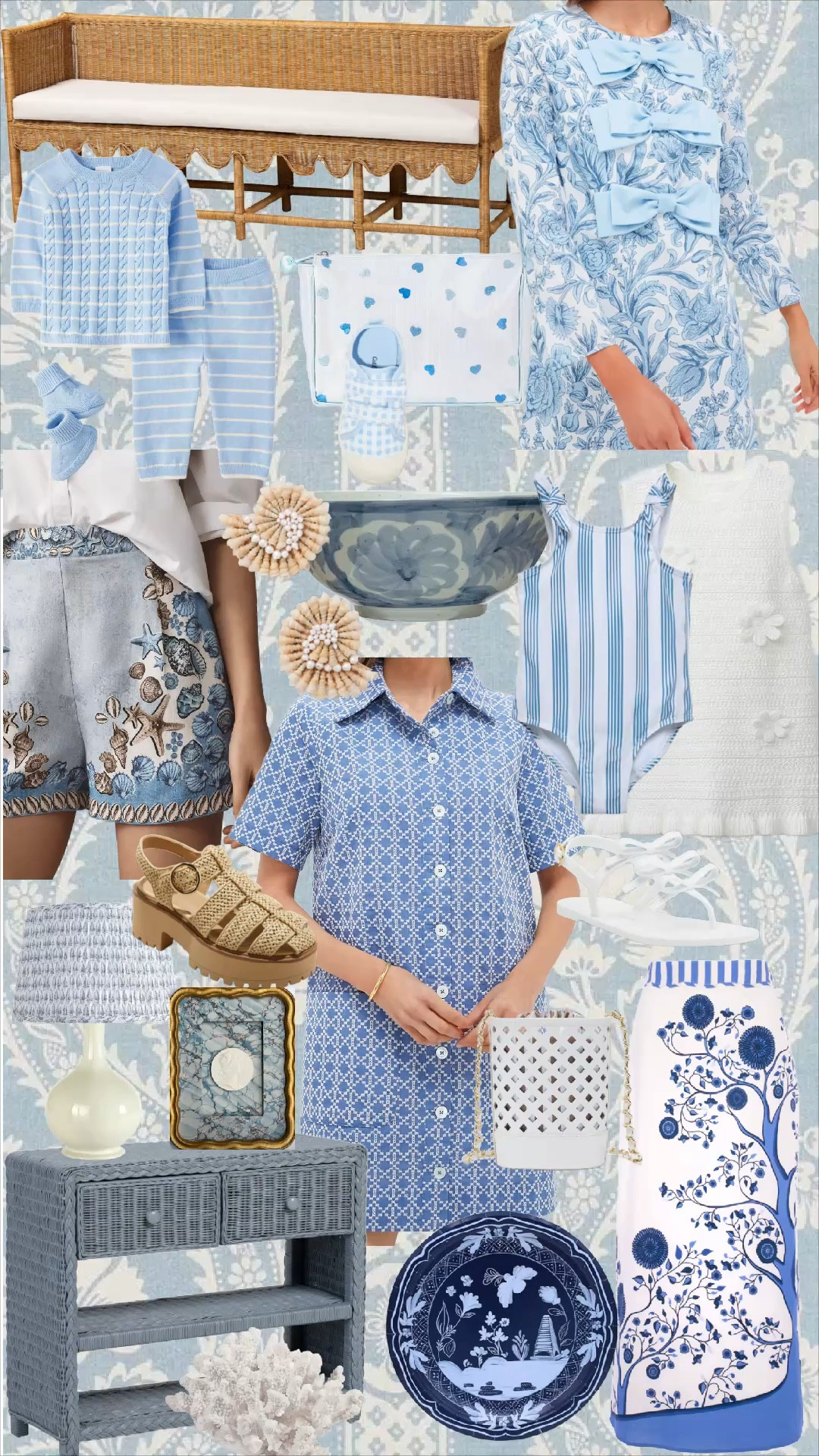 Blue & white finds from The Broke Brooke! 

#LTKSeasonal #LTKWatchNow #LTKMostLoved
