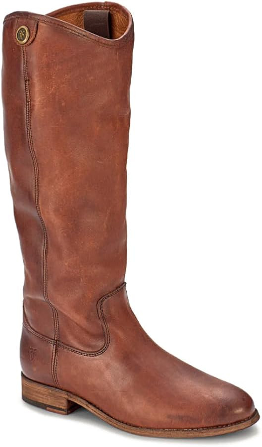 Frye Melissa Button 2 Equestrian-Inspired Tall Boots for Women Made from Hard-Wearing Vintage Lea... | Amazon (US)