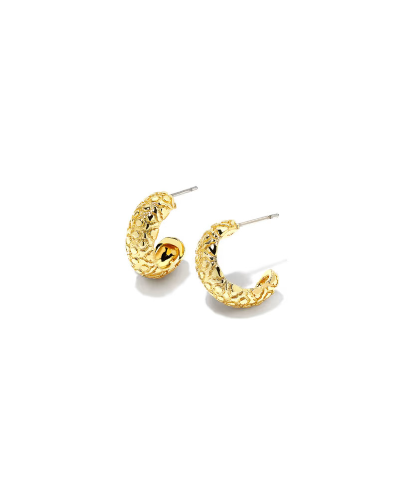 Harper Huggie Earrings in Gold | Kendra Scott | Kendra Scott