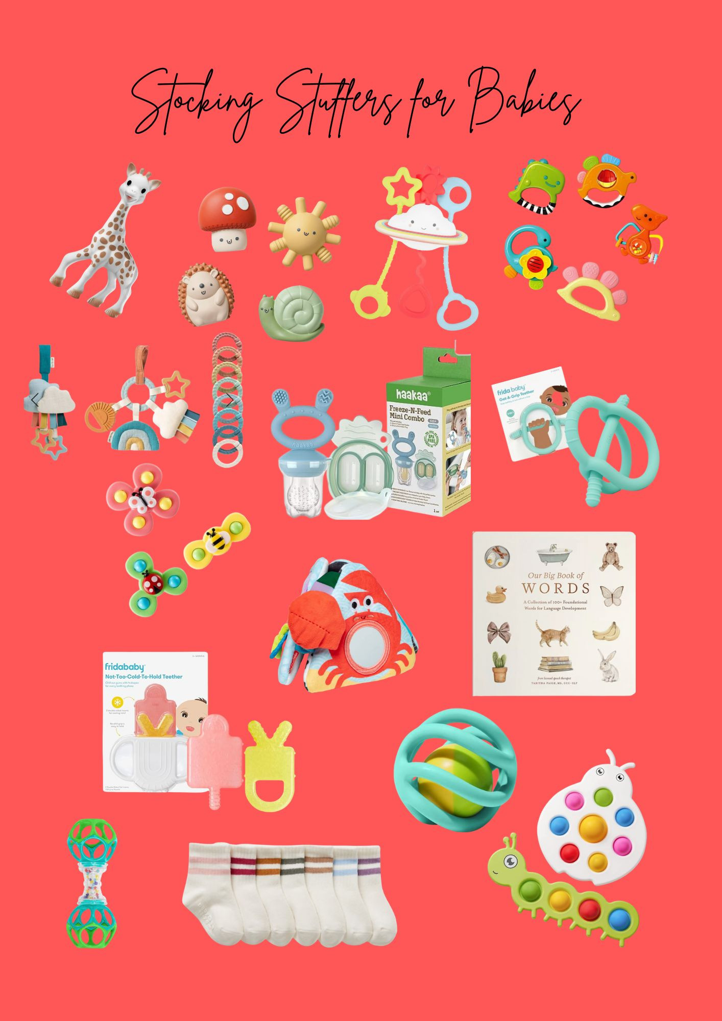 POV you just added the cutest new stocking to your mantle for your baby and now you need stuff to FILL IT UP 

 #LTKGiftGuide #LTKHoliday #LTKBaby