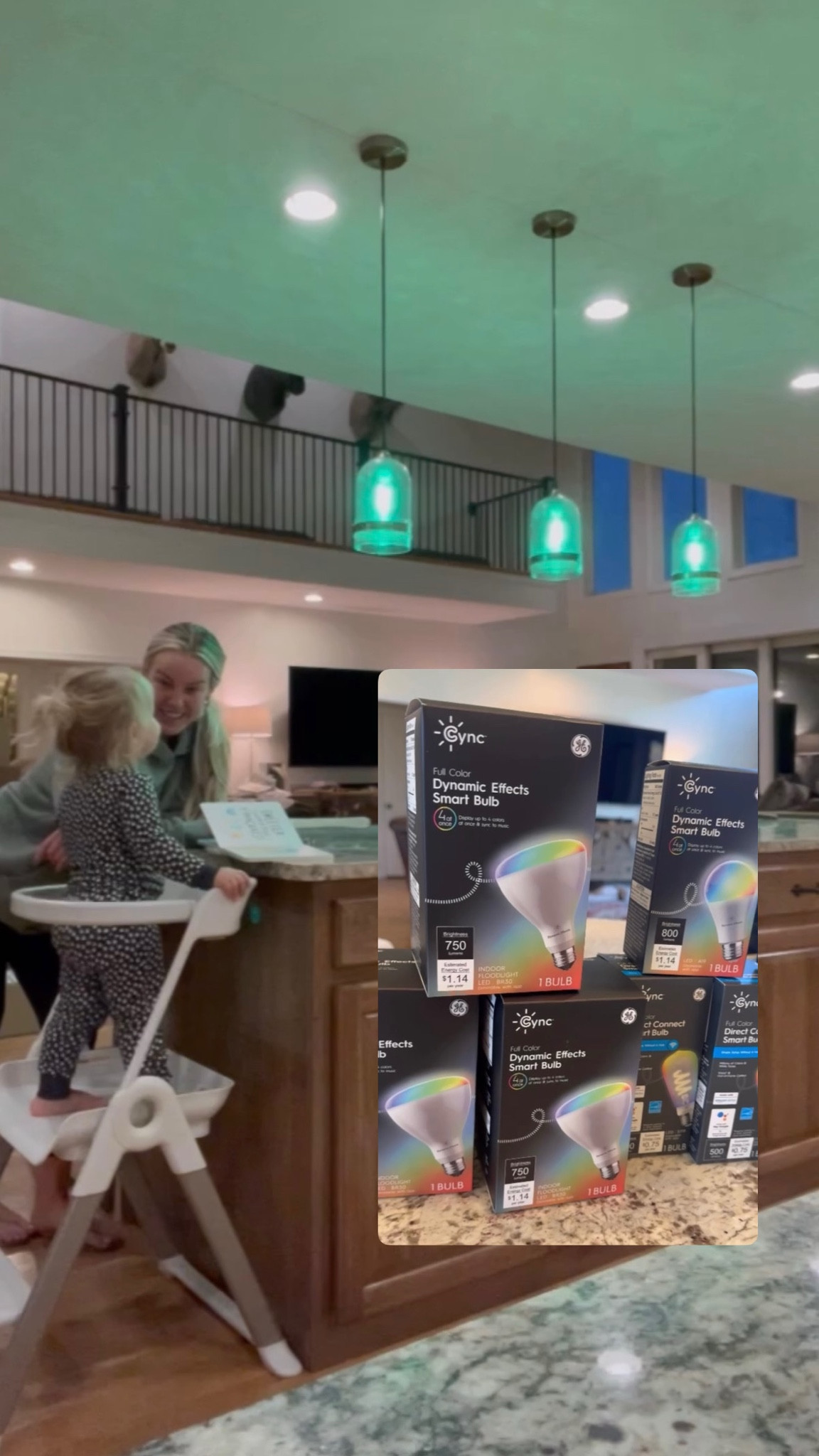 #Ad Want cool mom points? Check out these GE Cync dynamic lighting from Target that are controlled from your smart phone and can sync with music to make anything a party! Control the lights easily through the app or hands-free with Amazon Alexa or Google Assistant. Presley loved all the color combos. We can’t wait for all the fun to come this season with this little glow up. 
#TargetPartner #LifeInCync #Target


#LTKHome #LTKFindsUnder50 #LTKHoliday