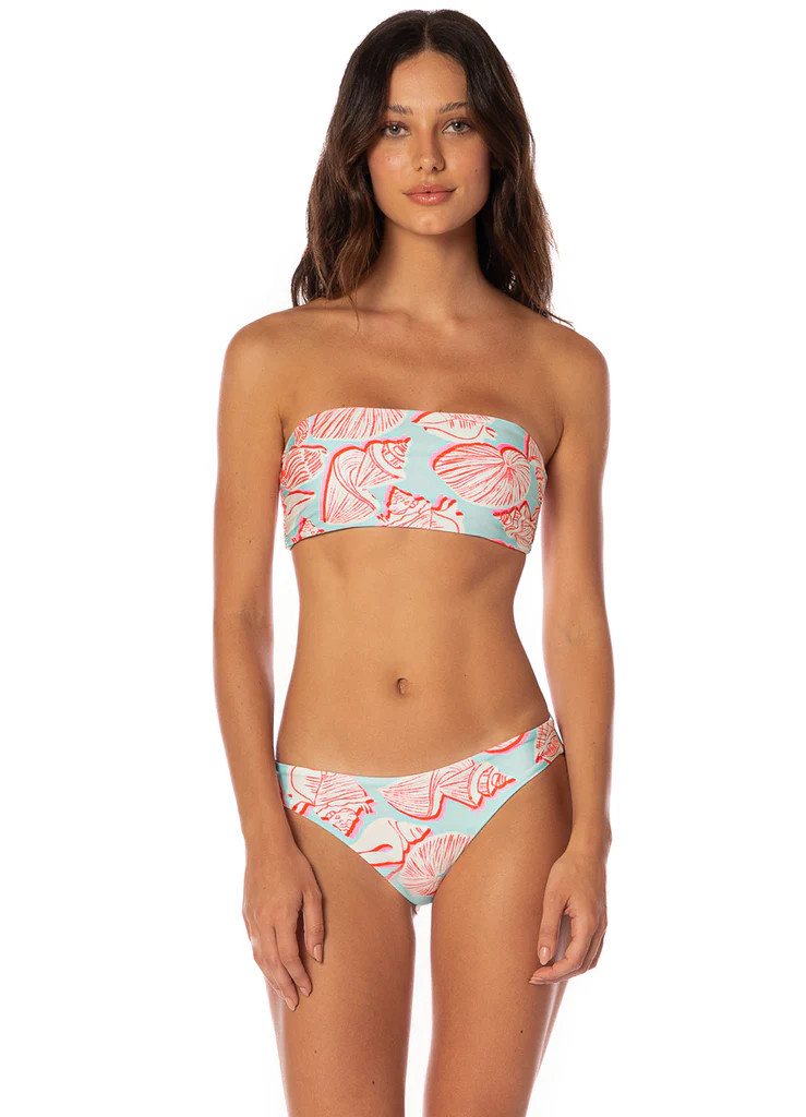 Maaji Australian Reef Bryn Strapless Bandeau Bikini Top | Maaji