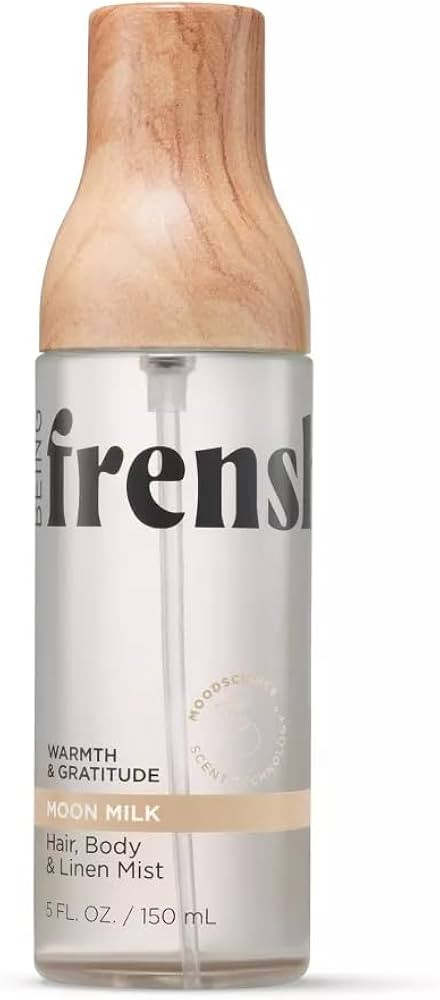 Being Frenshe Moon Milk HAIR AND BODY LINEN MIST 5 fl oz | Comes with the Makeup Remover Pads Gif... | Amazon (US)