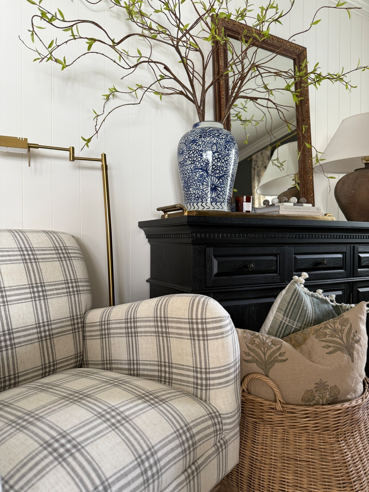 Sitting room
Living room 
Plaid accent chairs

#LTKWatchNow #LTKHome #LTKSeasonal