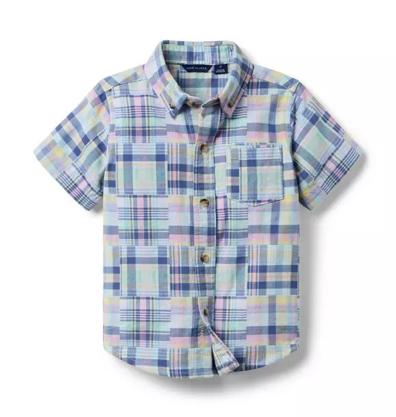 The Plaid Patchwork Shirt | Janie and Jack