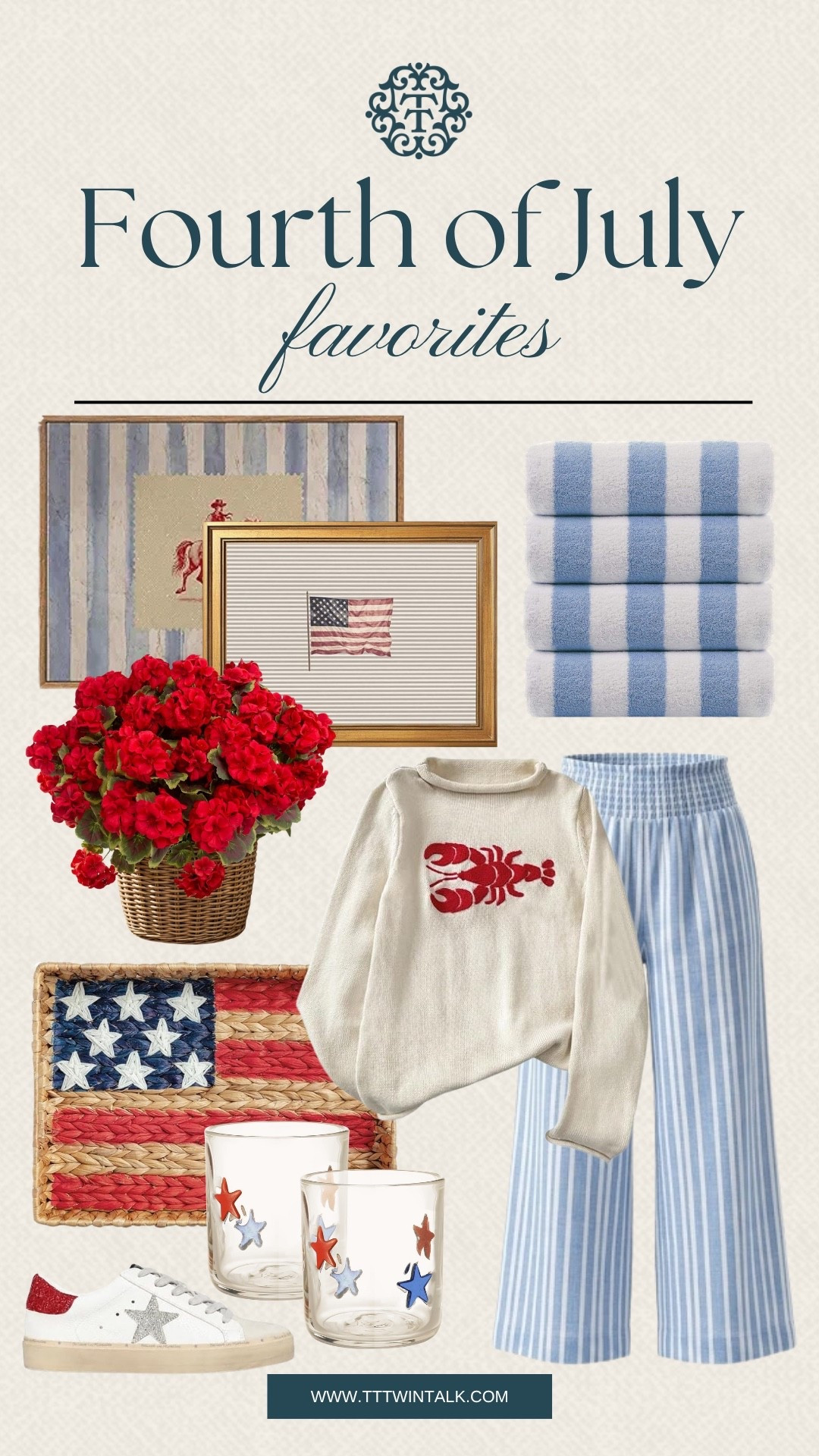 We love the any holiday that calls for something fun and festive! A little red, white, and blue at home makes the Fourth feel extra special. From striped towels and charming artwork to festive glasses, pillows, and cozy pieces, these Amazon finds are perfect for adding a classic patriotic touch without overdoing it. Such pretty picks for hosting, decorating, or relaxing all holiday weekend! ✨

#LTKSeasonal #LTKOver40 #LTKMidsize