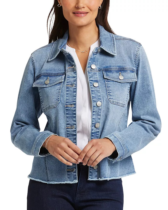Frayed Hem Jean Jacket | Bloomingdale's (US)