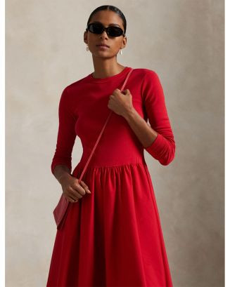 Cotton Long Sleeve Dress | Bloomingdale's (US)