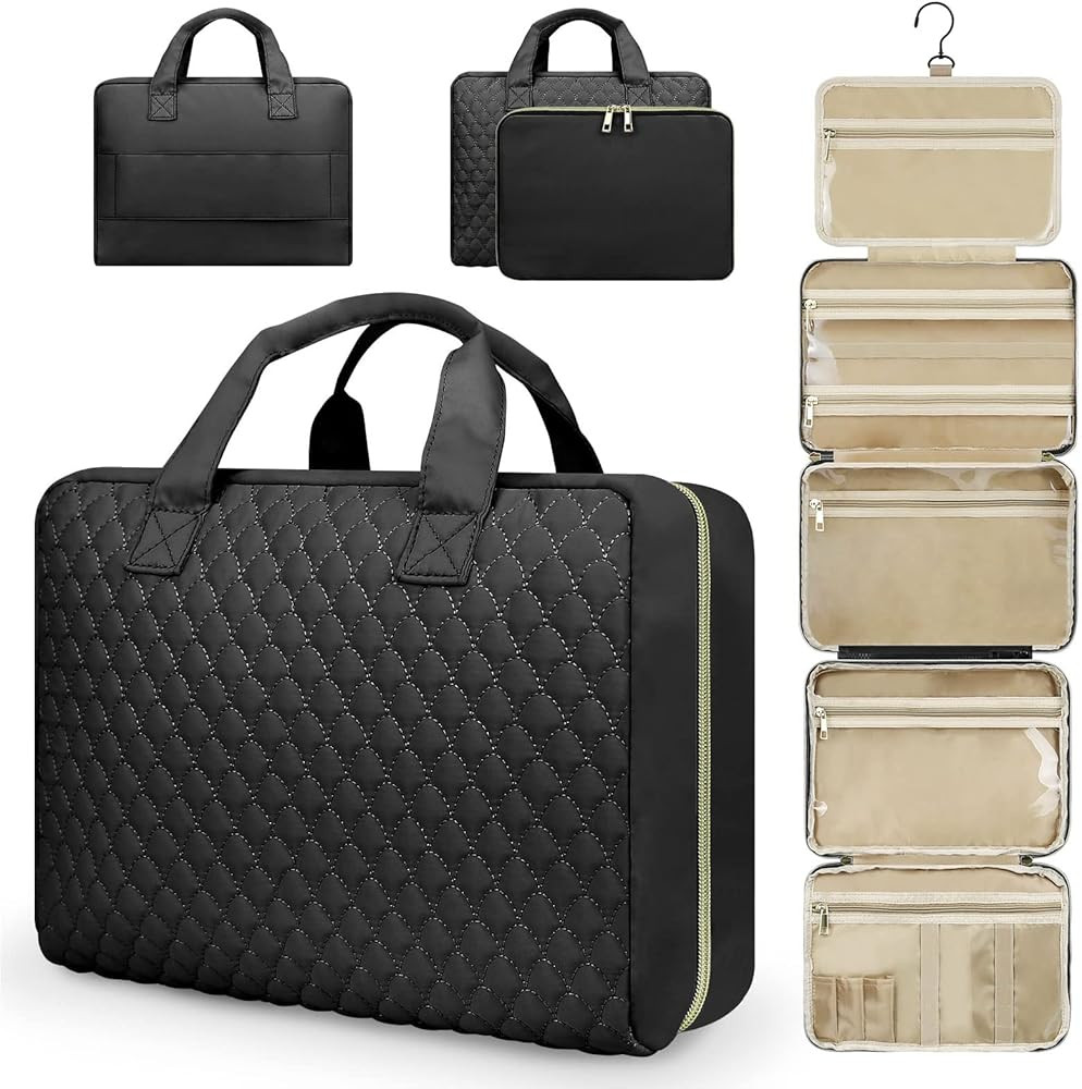 urophylla Detachable Travel Toiletry Bag for Women - Large Toiletry Bags for Traveling Women - Ha... | Amazon (US)