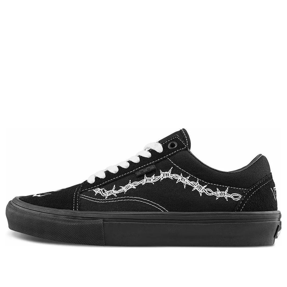 Vans Skate Old Skool Classic Skateboarding Shoes Unisex Black VN0A5FCBB8C | KICKS CREW