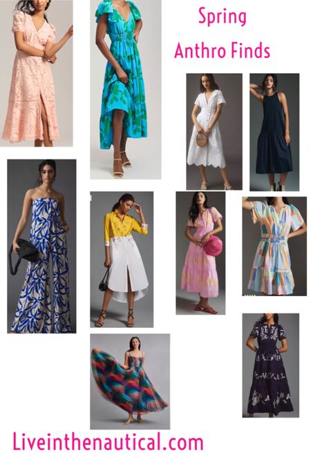 Sharing some of my favorite spring fashion finds from Anthropologie. So many colorful prints and beautiful silhouettes for spring and all occasions from everyday to weddings and nights out.

#LTKwedding #LTKSeasonal #LTKFind