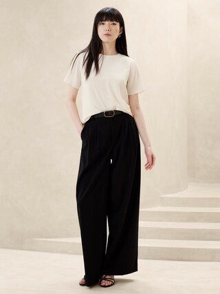 Classic Crew-Neck T-Shirt | Banana Republic Factory