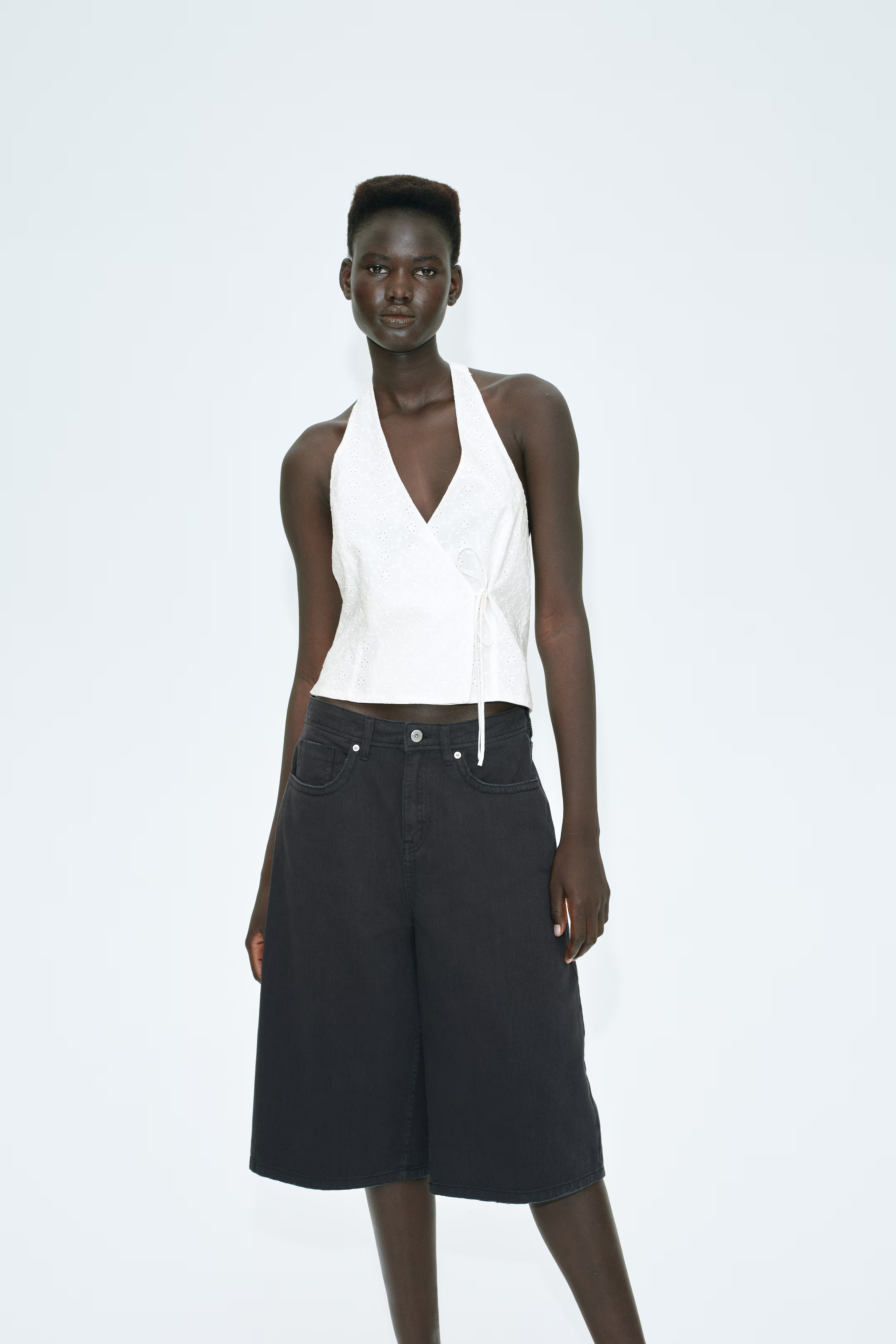 Halterneck Wrap Top | H&M (US + CA)