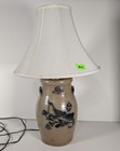 ETHAN ALLEN - ROWE POTTERY Blue Decorated Stoneware Crock "Singing Bird" Lamp | eBay | eBay US