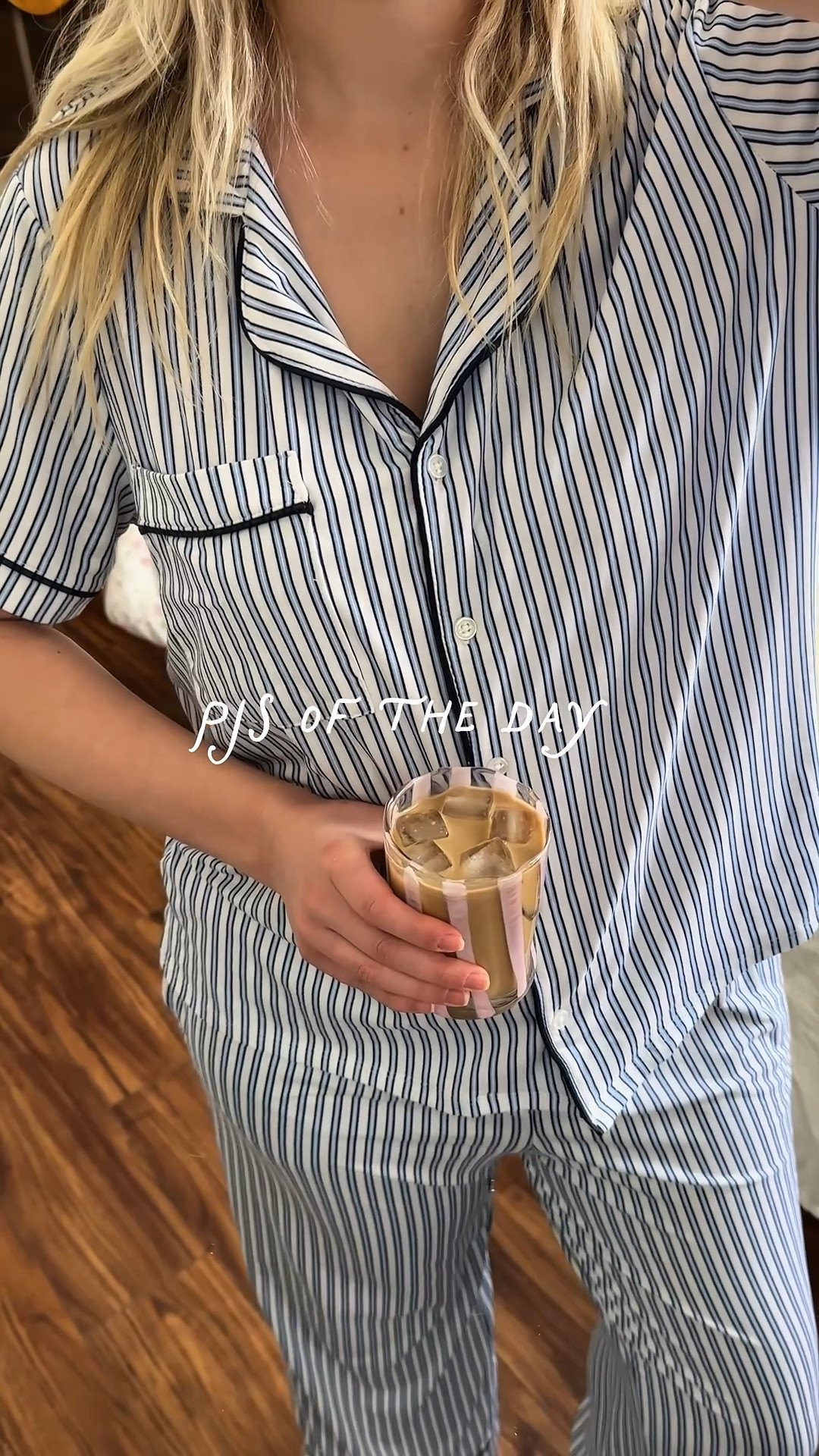 I’ve been loving stripes lately and when I saw these I knew I had to have them! cannot believe the are from Walmart!? ⭐️☕️🦋 

#walmartfinds #walmart #womenspajamas 

#LTKSeasonal #LTKMidsize #LTKdayinmylife