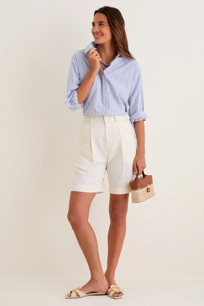 French Blue Stripe Nadine Button Down | Tuckernuck (US)