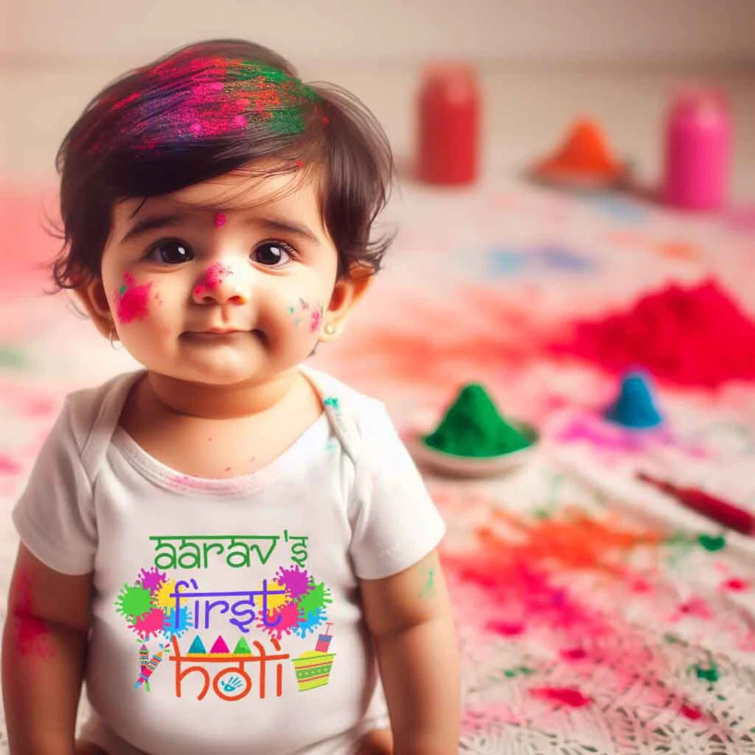 My First Holi, Happy Holi Shirt, Holi Hai, Hindu Holi Festival Shirt, Holi, Hindu Festival of Col... | Etsy (US)