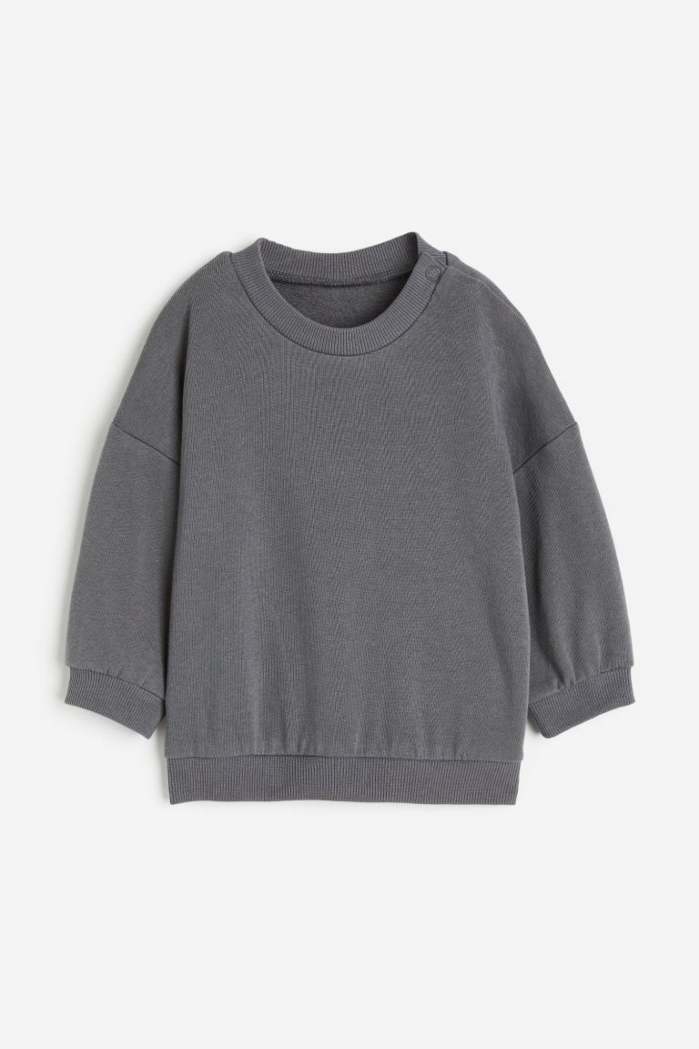 Cotton Sweatshirt | H&M (US + CA)