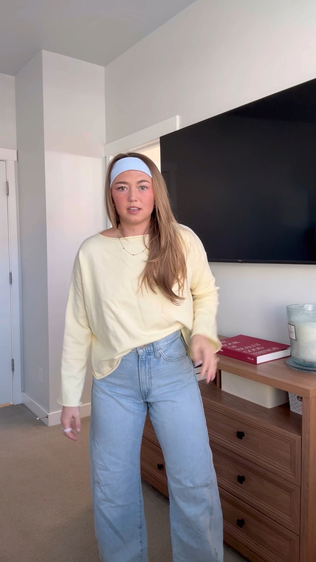 Headband first, outfit second 

#LTKootd #LTKdayinmylife