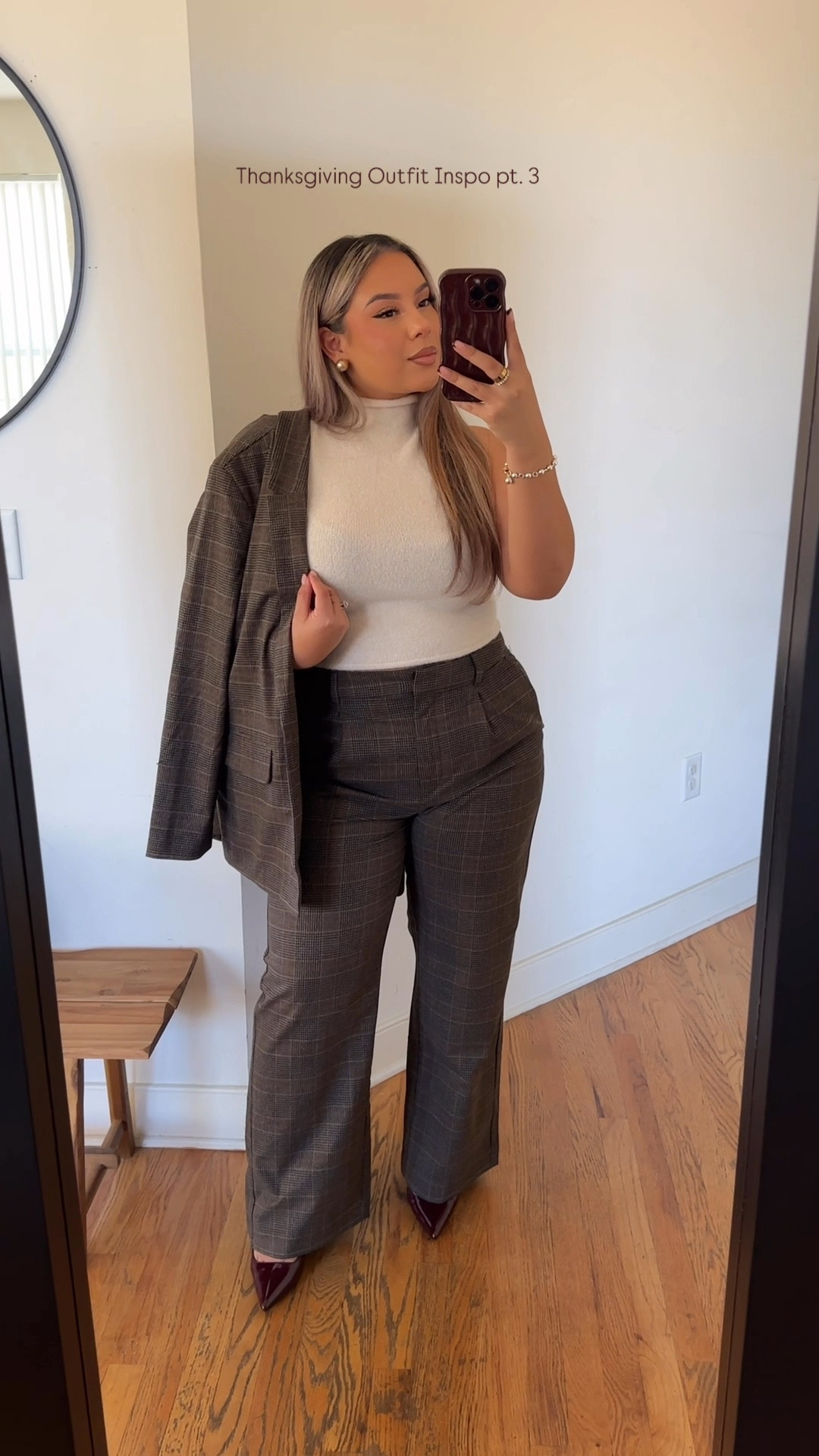 Thanksgiving Outfit Inspo🦃🤎

Blazer set: L 
Denim Wrap Jacket: M
Jeans: 30 Curve Love


#LTKSeasonal #LTKStyleTip #LTKHoliday