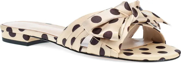 Becall Bow Slide Sandal (Women) | Nordstrom