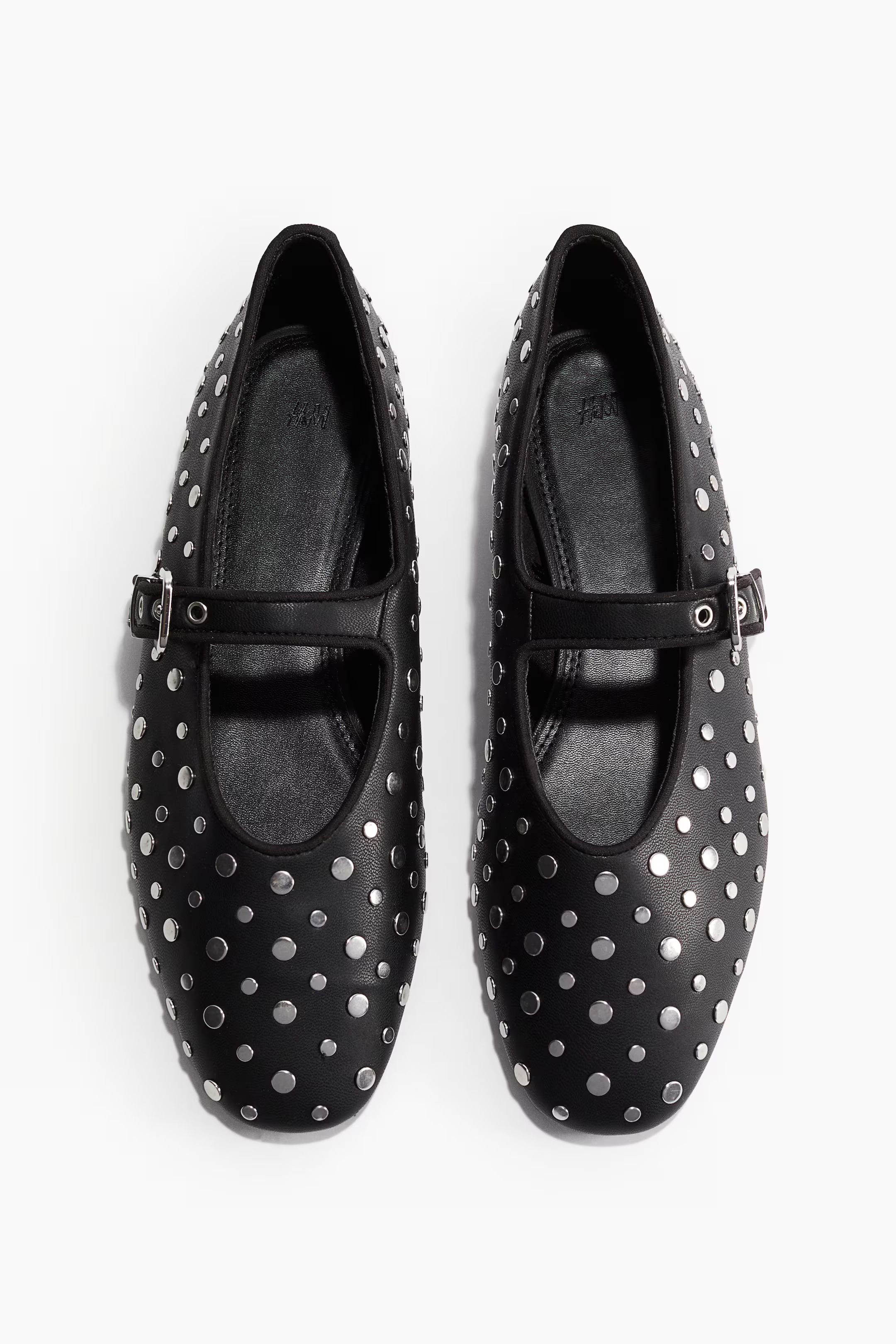 Studded Mary Jane ballet pumps | H&M (UK, MY, IN, SG, PH, TW, HK)